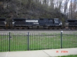 NS 9000 runs long-hood forward WB